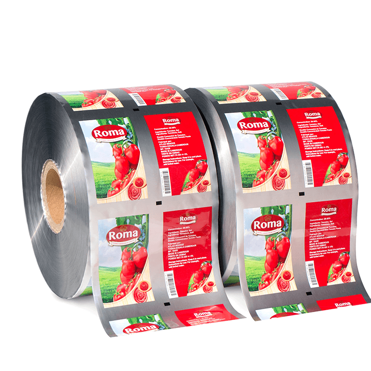 tomato Packaging Film ketchup roll